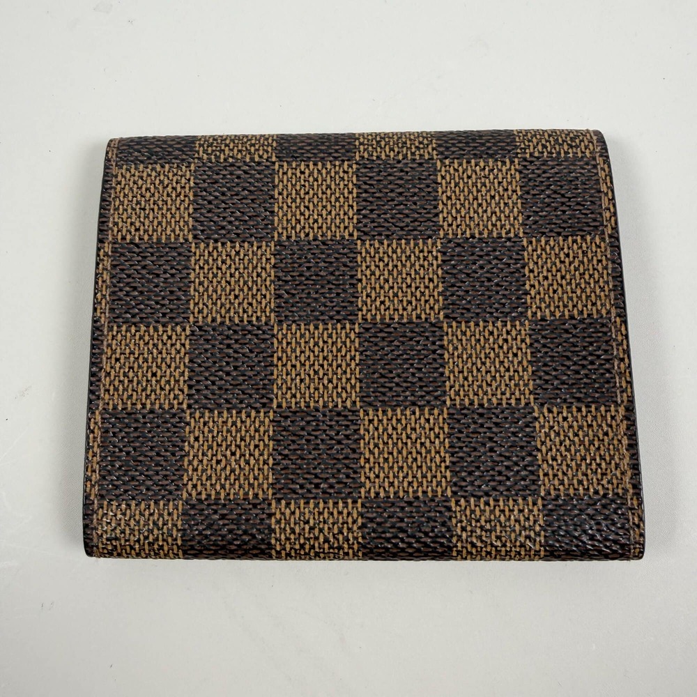 Louis Vuitton Damier Ebene Business Card Holder "Enveloppe Carte de Visite" - Picture 2 of 9